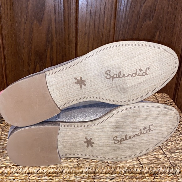 Splendid Petunia Shimmer Metallic Gold Booties-Fine Leather-Women Size 10 - Picture 10 of 13